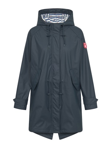Derbe Regenjacke in Dunkelblau