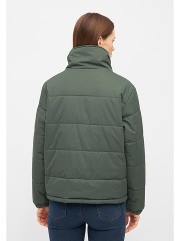 Derbe Wende-Regenjacke in Grün/ Dunkelblau