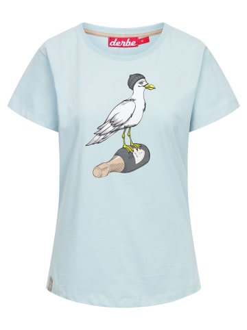 Derbe Shirt in Hellblau