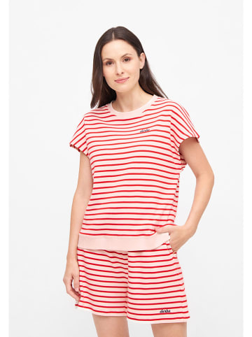 Derbe Shirt in Rosa/ Rot