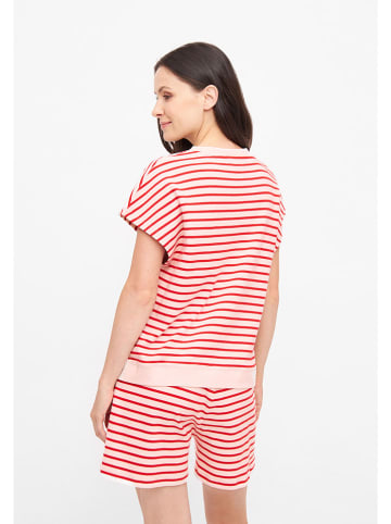 Derbe Shirt in Rosa/ Rot