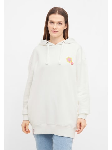 Derbe Hoodie in Weiß