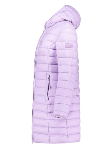 Geographical Norway Doorgestikte mantel "Atikotal" paars