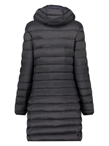 Geographical Norway Płaszcz pikowany "Atikotal" w kolorze czarnym