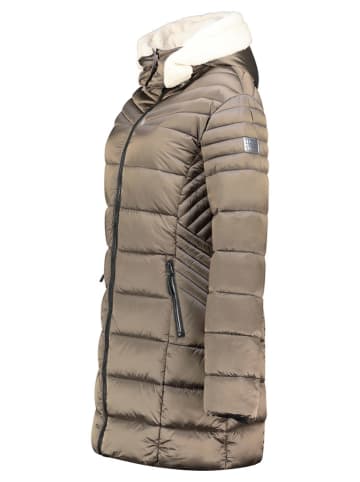 Geographical Norway Steppmantel "Carenne" in Taupe