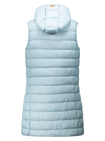 Geographical Norway Doorgestikte bodywarmer "Vatikamap" lichtblauw