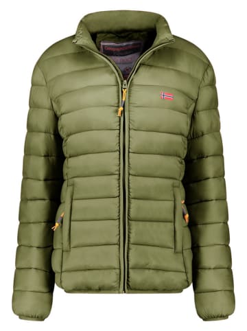 Geographical Norway Steppjacke "Atikolor" in Khaki