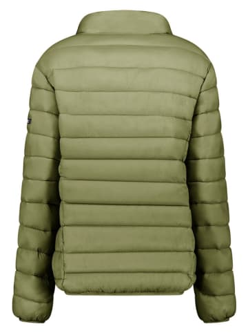 Geographical Norway Doorgestikte jas "Atikolor" kaki