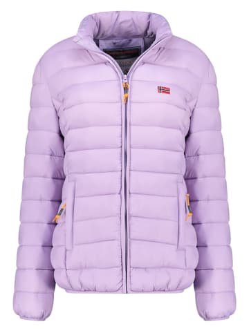 Geographical Norway Kurtka pikowana "Atikolor" w kolorze fioletowym