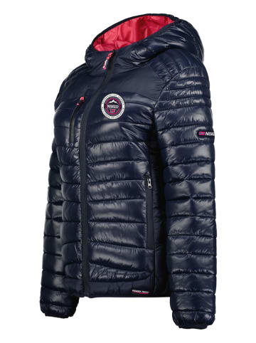 Geographical Norway Kurtka pikowana "Bambway" w kolorze granatowym