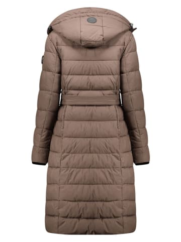 Geographical Norway Płaszcz zimowy "Cabima" w kolorze brązowym