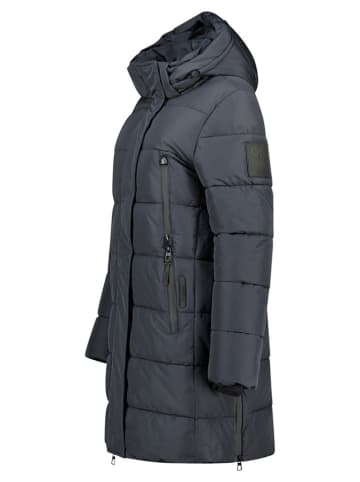 Geographical Norway Płaszcz zimowy "Claudine" w kolorze granatowym