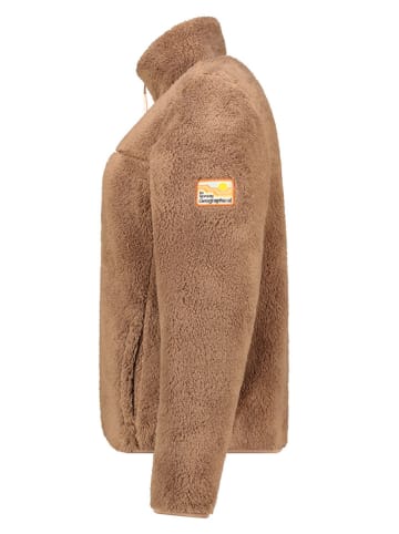 Geographical Norway Fleece vest "Upaz" lichtbruin