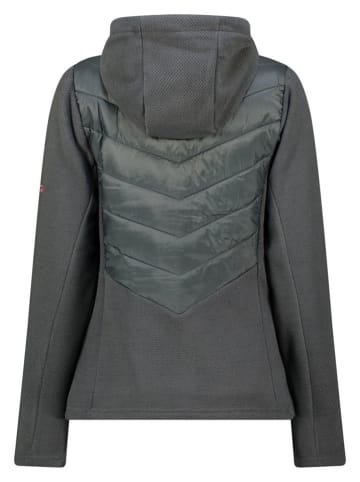 Geographical Norway Kurtka pikowana "Tulka" w kolorze antracytowym