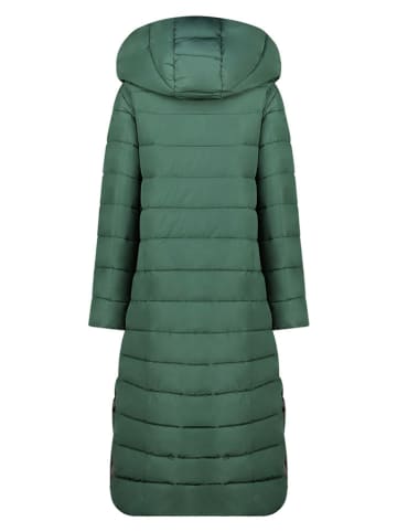 Geographical Norway Doorgestikte mantel "Constance" groen