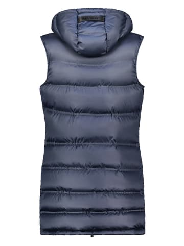 Geographical Norway Doorgestikte bodywarmer "Velodie" donkerblauw