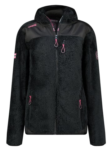 Geographical Norway Kurtka polarowa "Telodia" w kolorze czarnym