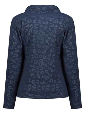Geographical Norway Bluza polarowa w kolorze granatowym