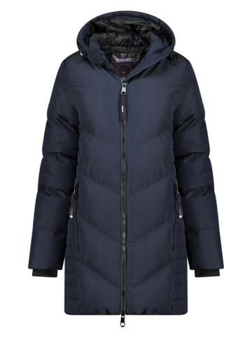 Geographical Norway Kurtka pikowana "Bisous" w kolorze granatowym