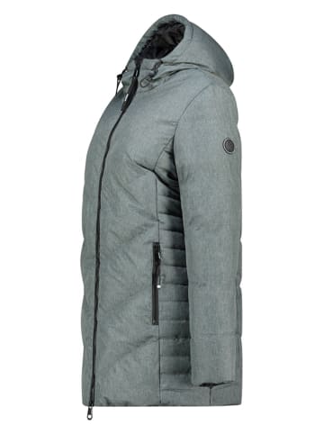 Geographical Norway Doorgestikte jas "Bisous" grijs