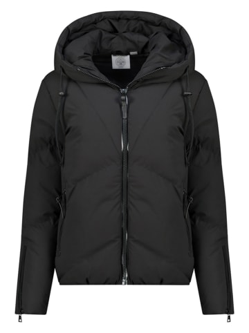 Geographical Norway Kurtka pikowana "Brenda" w kolorze czarnym