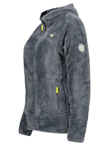 Geographical Norway Kurtka polarowa "Upalood" w kolorze ciemnoszarym