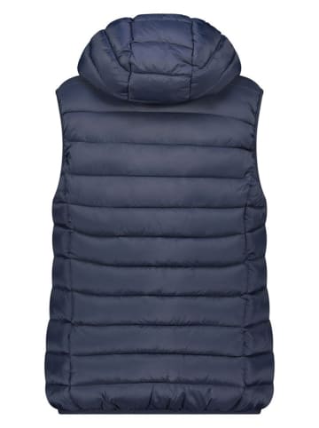 Geographical Norway Doorgestikte bodywarmer "Vatikolor" donkerblauw