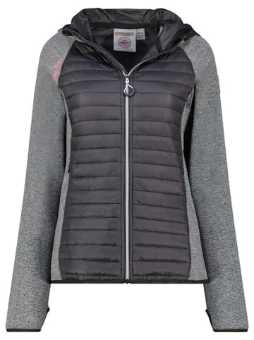 Geographical Norway Softshelljas "Tsedaka" zwart/grijs