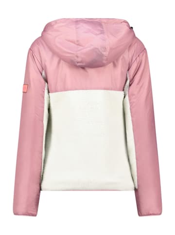 Geographical Norway Fleecejacke "Ulyssim" in Rosa/ Weiß