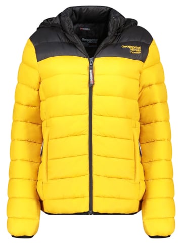 Geographical Norway Kurtka pikowana "Atikoclerc" w kolorze żółtym