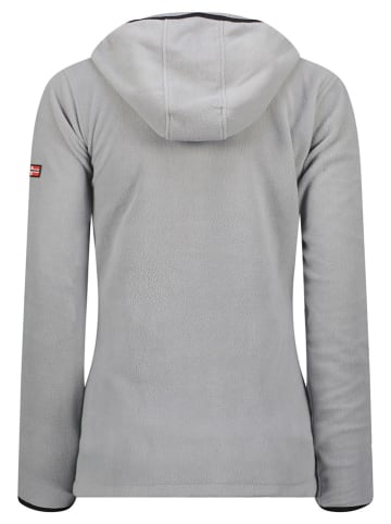 Geographical Norway Kurtka polarowa "Unicia" w kolorze szarym