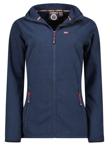 Geographical Norway Kurtka polarowa "Unicia" w kolorze granatowym