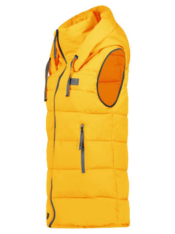 Geographical Norway Doorgestikte bodywarmer "Dolbar" geel