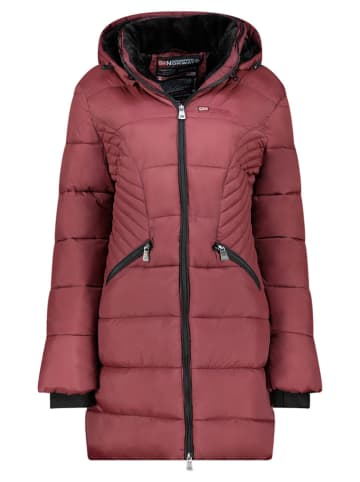 Geographical Norway Płaszcz zimowy "Bee" w kolorze bordowym