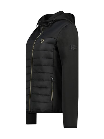 Geographical Norway Kurtka softshellowa "Typhosion" w kolorze czarnym