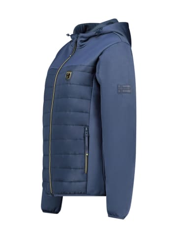 Geographical Norway Softshelljas "Typhosion" donkerblauw