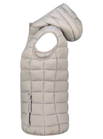 Geographical Norway Doorgestikte bodywarmer "Vatikotal" lichtgrijs