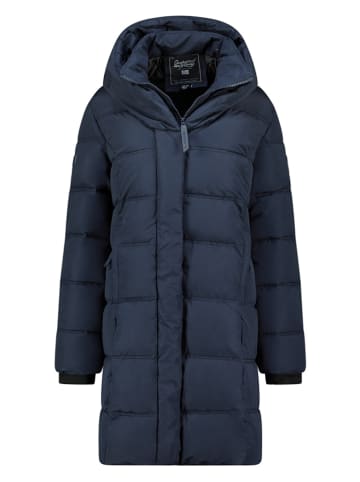 Geographical Norway Wintermantel "Djamilalimo" in Dunkelblau