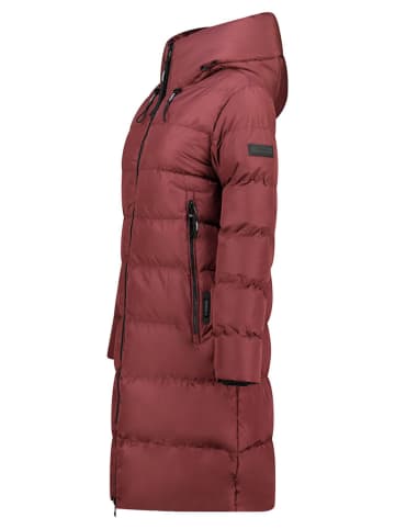 Geographical Norway Płaszcz zimowy "April" w kolorze bordowym