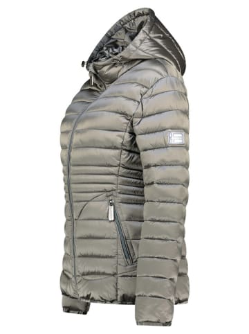 Geographical Norway Steppjacke "Breezi" in Hellgrau