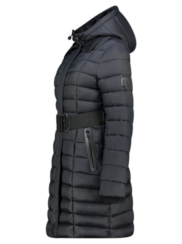 Geographical Norway Płaszcz pikowany "Artema" w kolorze czarnym