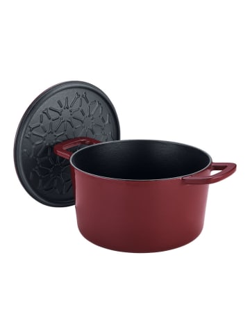 Fissler 2-częściowy zestaw "Moments" w kolorze czerwonym - Ø 24 cm