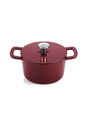 Fissler 2-częściowy zestaw "Moments" w kolorze czerwonym - Ø 20 cm