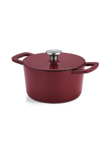 Fissler 2-częściowy zestaw "Moments" w kolorze czerwonym - Ø 20 cm