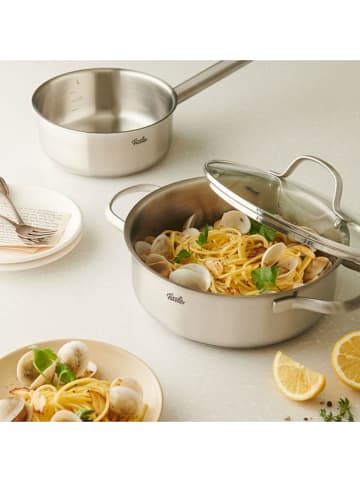 Fissler 2tlg. Set: Edelstahl-Bratentopf "Copenhagen" - Ø 20 cm