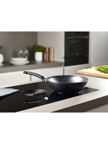 Fissler Wok "Adamant® " w kolorze czarnym - Ø 28 cm