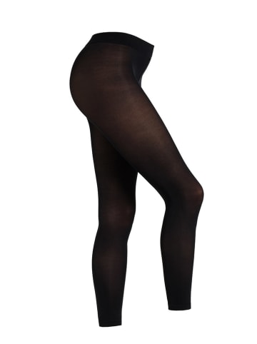 camano 2er-Set: Leggings "Online everyday" in Schwarz - 60 DEN