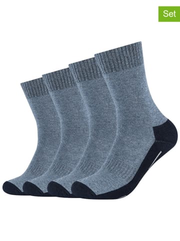 camano 4er-Set: Socken in Dunkelblau