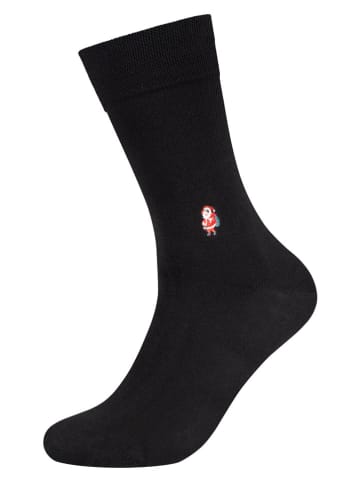 camano 3er-Set: Socken in Schwarz