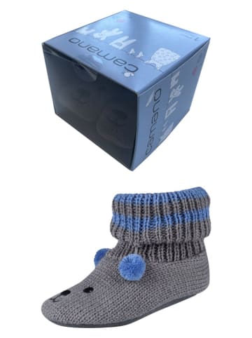 camano Socken in Grau/ Hellblau